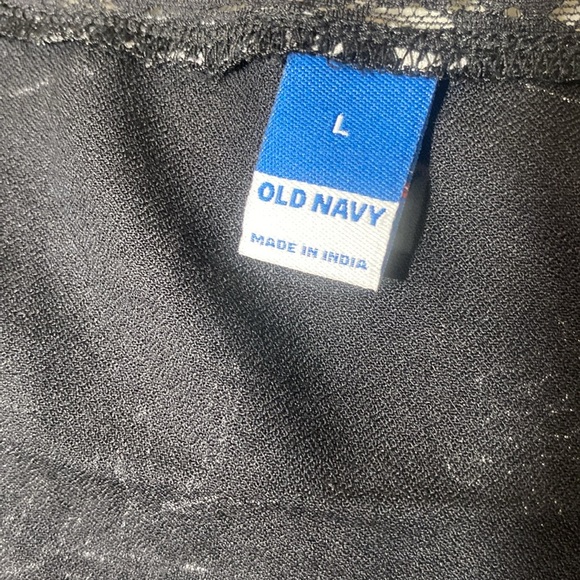 Floral‎ Black and White Dress Size Large - Picture 8 of 11